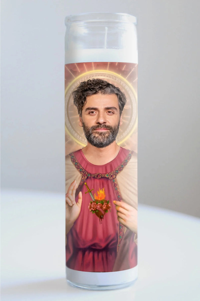 Oscar Isaac Prayer Candle