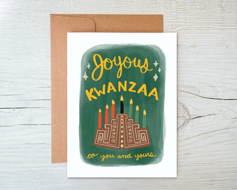 Joyous Kwanzaa To You and Yours Card