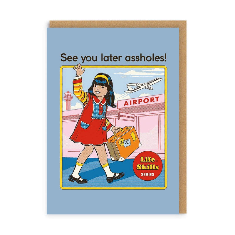 See You Later Card