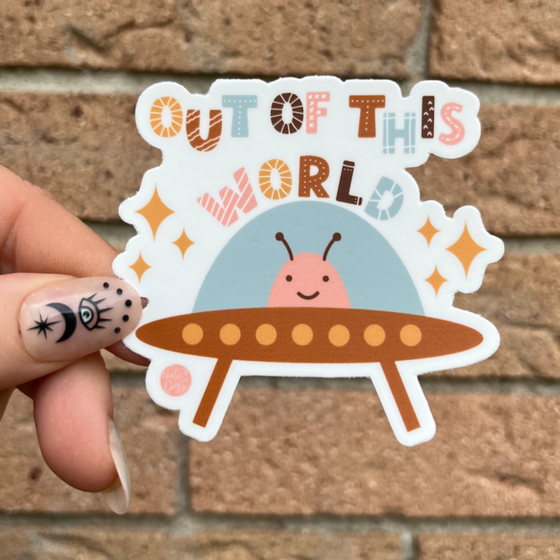 Out of this World Sticker