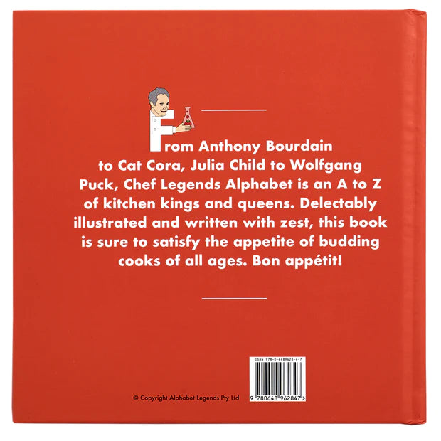 Chef Legends Alphabet Book