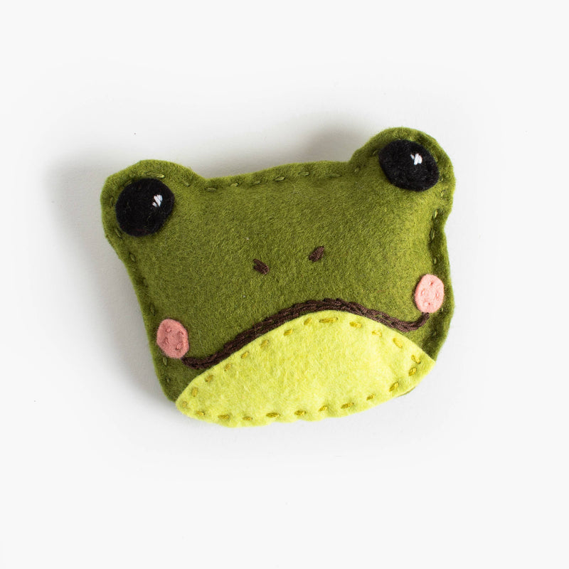 Fran the Optimistic Frog Felt Craft Kit