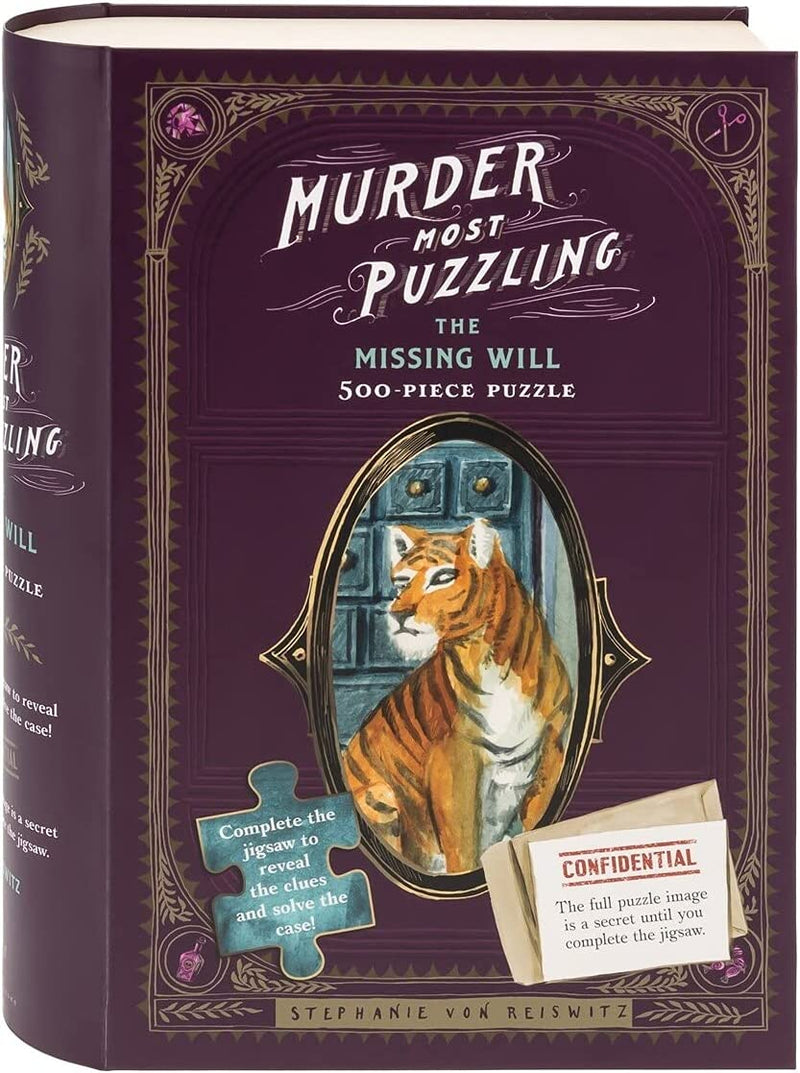 Murder Most Puzzling: The Missing Will 500 Piece Puzzle