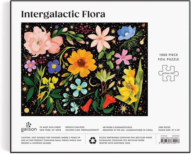 Intergalactic Flora 1000 Piece Puzzle