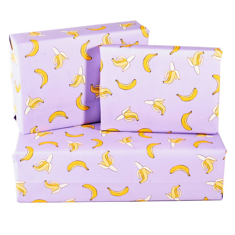 Bananas Wrapping Paper Sheet
