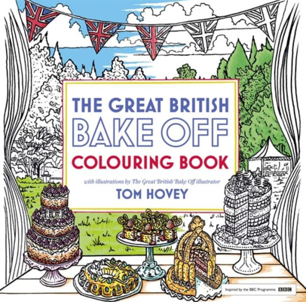 Great British Bake Off Coloring Book