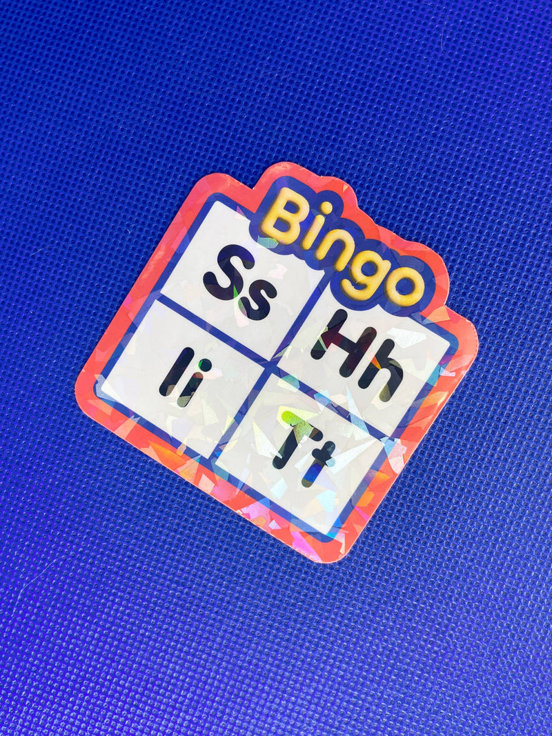 Emotionally Burdened Bingo Sticker: Shit