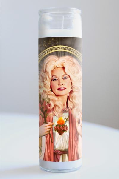Saint Dolly Parton Prayer Candle