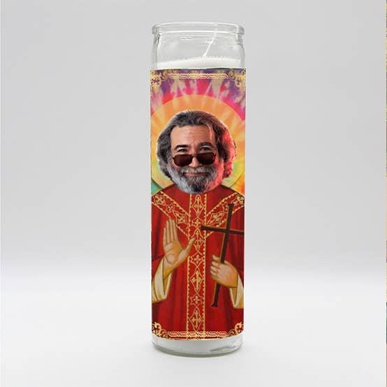 Jerry Garcia Prayer Candle