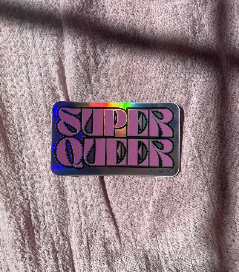 Sticker - Super Queer Sticker