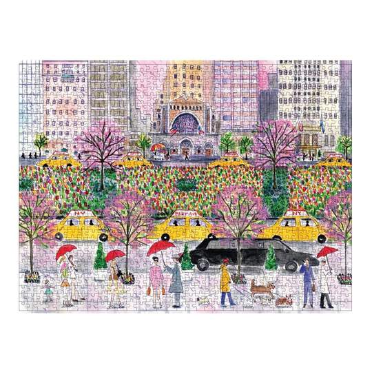 Michael Storrings Spring On Park Avenue 1000 Piece Puzzle