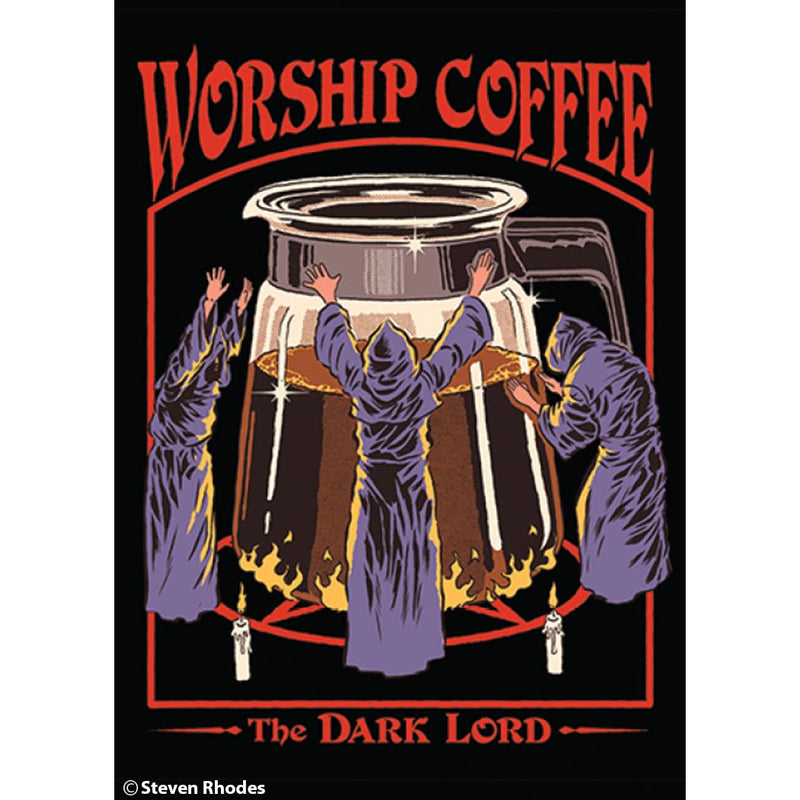 Worship Coffee Magnet
